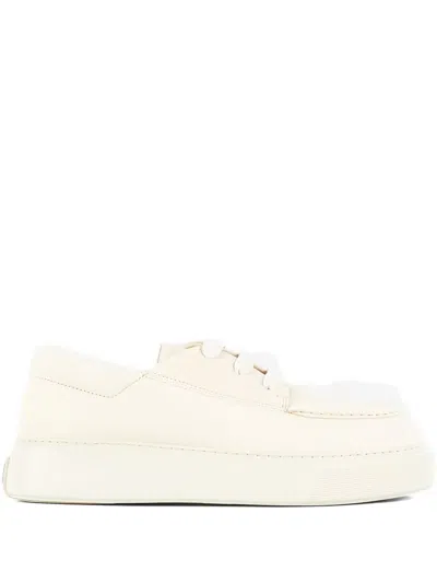 Referenc Tahoe Plateau-sneakers Mit Moc-toe In White