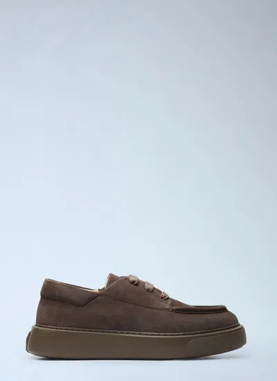 Referenc Tahoe Suede Lace-up Shoes In Brown