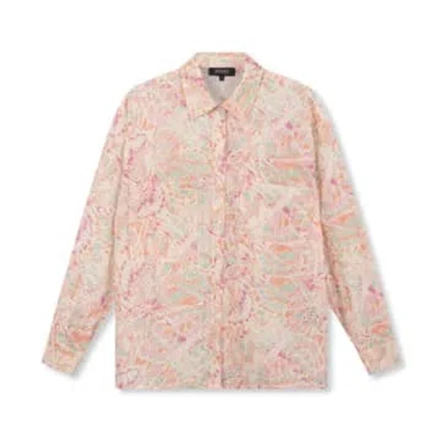 Refined Department | Jazzy Broiderie Blouse In Pink