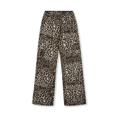 Refined Department | Yuma Flowy Pants In Animal Print
