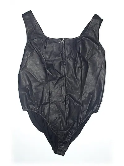 Pre-owned Reflections By Spiegel Bodysuit In Black