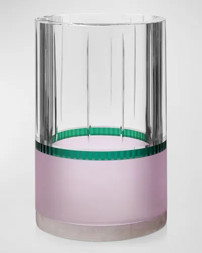 Reflections Copenhagen Au Revoir Waste Bin In Pink