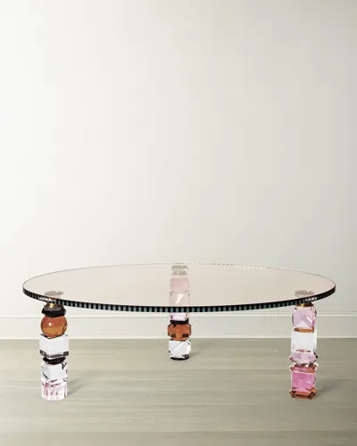 REFLECTIONS COPENHAGEN AZALEA COFFEE TABLE