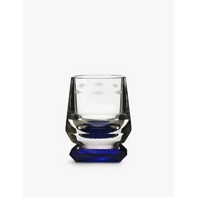 Reflections Copenhagen Blue Clear Whimsy Crystal-glass Whisky Glass