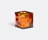 Reflections Copenhagen Ophelia Tealight Holder In Amber, Black