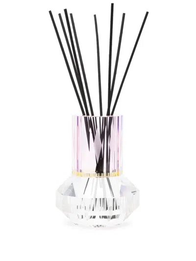 Reflections Copenhagen Chicago Crystal Diffuser Vase In Pink