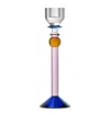 Reflections Copenhagen Crystal Rosalin Candle Holder In Multi