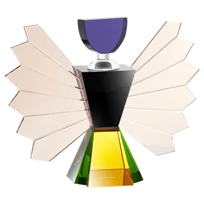 Pre-owned Reflections Copenhagen Fine Handcut Crystal Grand Rochester Perfume Flacon In White