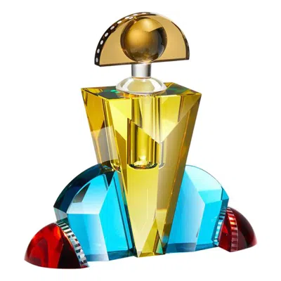 Pre-owned Reflections Copenhagen Fine Handcut Crystal Riverside Perfume Flacon In Sand