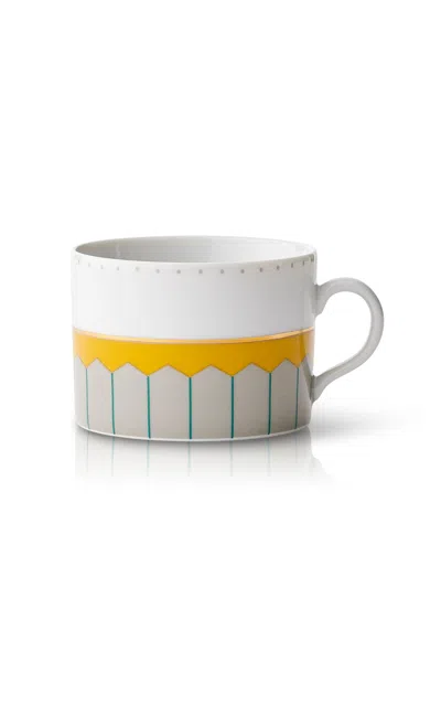 Reflections Copenhagen - Golden Hour Tea Cup With Saucer - Green