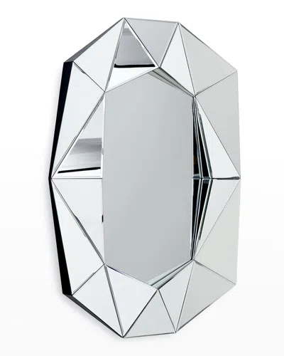 Reflections Copenhagen Large Silver Diamond Mirror