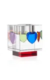 Reflections Copenhagen Lea Heart T-light Holder In Multi