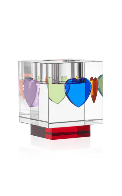 Reflections Copenhagen Lea Heart T-light Holder In Multi