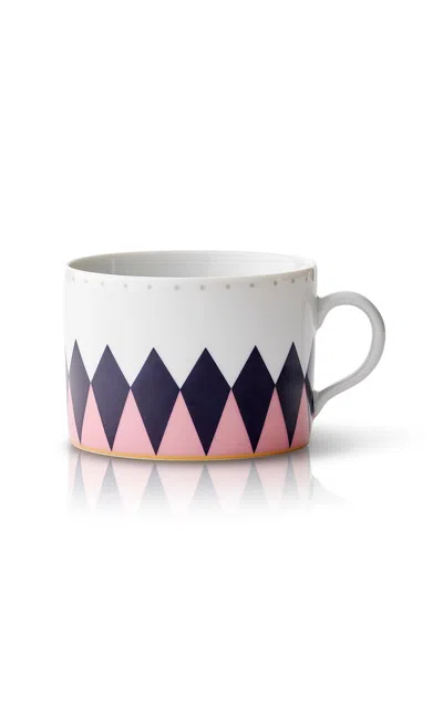 Reflections Copenhagen - Liquid Treasure Tea Cup With Saucer - Pink