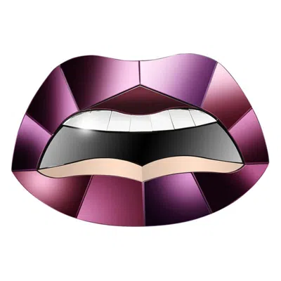 Pre-owned Reflections Copenhagen Mouth Artistic Mirror In Black