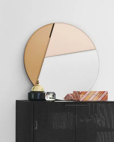 Reflections Copenhagen Nouveu 70 Mirror In Brown