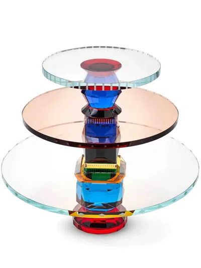 Reflections Copenhagen Oklahoma Crystal Tray In Red