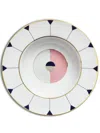 Reflections Copenhagen White Ortiga Pasta Bowl Set In Pink