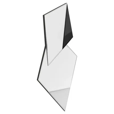 Pre-owned Reflections Copenhagen Polaris Mirror In Gray