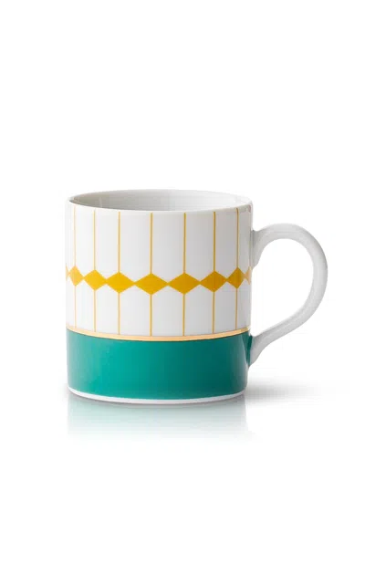 Reflections Copenhagen - Royal Sip Coffee Cup With Saucer - Green