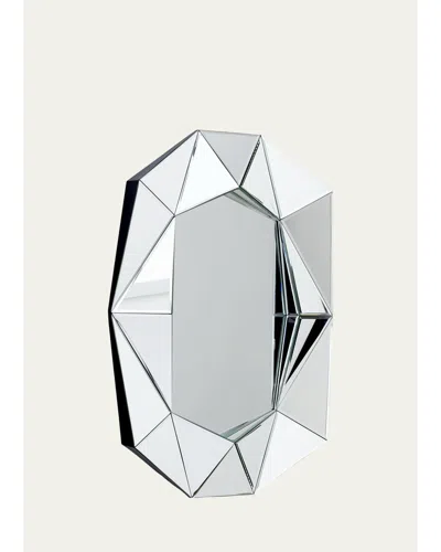 Reflections Copenhagen Small Diamond Silver Mirror