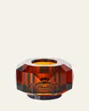 Reflections Copenhagen Texas Supreme Amber Tealight Holder In Amber
