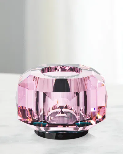 Reflections Copenhagen Texas Supreme Tealight Holder, Rose In Pink