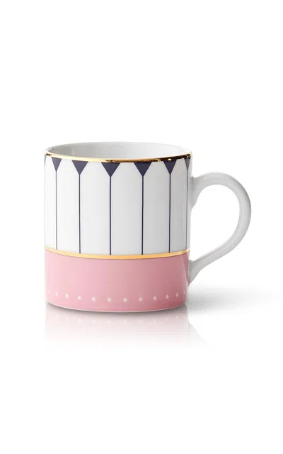 Reflections Copenhagen - Velvet Morning Coffee Cup With Saucer - Pink