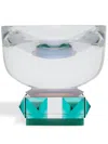 Reflections Copenhagen Virginia Crystal Bowl In Green