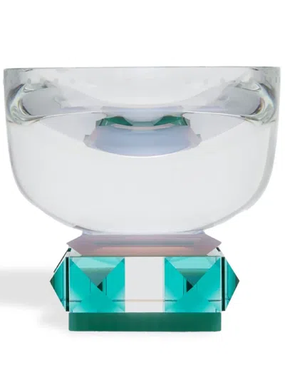 Reflections Copenhagen Virginia Crystal Bowl In Green