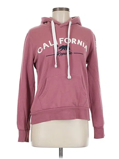Pre-owned Reflex Pullover Hoodie In Burgundy