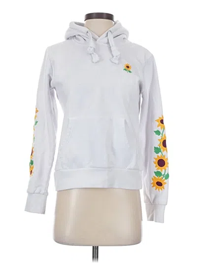 Pre-owned Reflex Pullover Hoodie In Silver