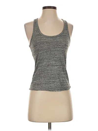Pre-owned Reflex Tank Top Gray Halter Neckline Tops