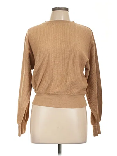 Pre-owned Reflex Turtleneck Sweater In Tan