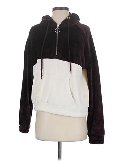 Pre-owned Reflex Zip Up Hoodie In Brown