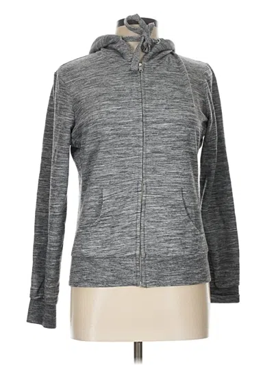 Pre-owned Reflex Zip Up Hoodie In Gray