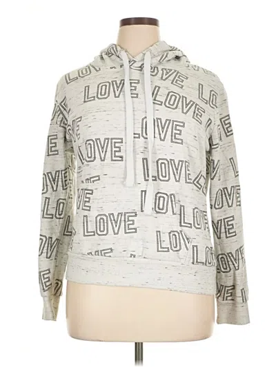 Pre-owned Reflex Zip Up Hoodie In Silver