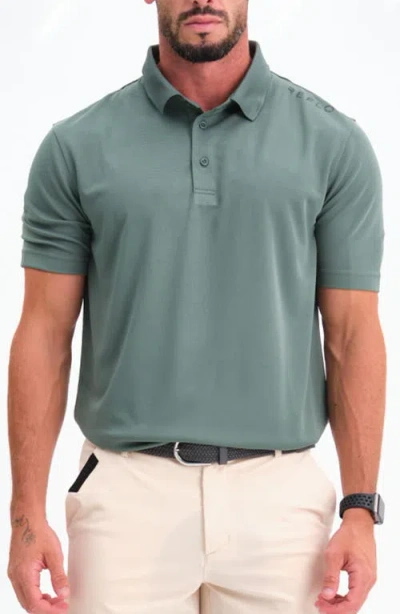 Reflo Men's Green Bohai Polo Dark Forest