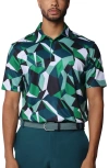 Reflo Tagus Performance Sustainable Polo In Warm Green