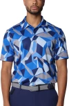 Reflo Tagus Performance Sustainable Polo In Water Blue