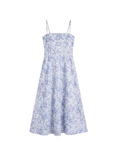 Reformation Monette Floral-print Dress In Multi