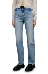REFORMATION ABBY STRAIGHT LEG JEANS