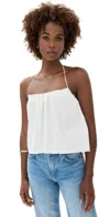 Reformation Addy Top White In White