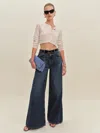 Reformation Addyson High Rise Wide Leg Jeans