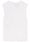 Reformation Adri Smocked Woven Top In Neutral