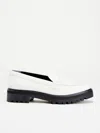 Reformation Agathea Chunky Loafer In White