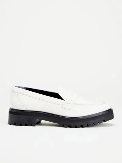 Reformation Agathea Chunky Loafer In White