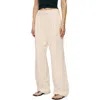 Reformation Alex Wide Leg Linen Pants In Cream