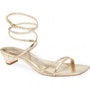 Reformation Alice Heeled Ankle Wrap Sandal