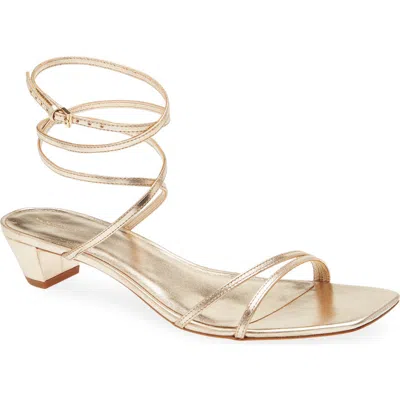 Reformation Alice Heeled Ankle Wrap Sandal